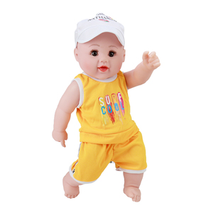 Nathaniel 19inch New Plastic Bald <strong>Doll</strong> Lively Cute &amp; Realistic for Girls 3+ Model Toy Can Take <strong>Bath</strong> &amp; Dress up - Product Image 3