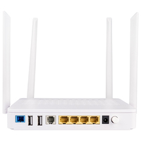 FTTH XPON HGU SCUPC 4GE+VOIP Doble Banda 2.4G 5G WIFI6 ONU