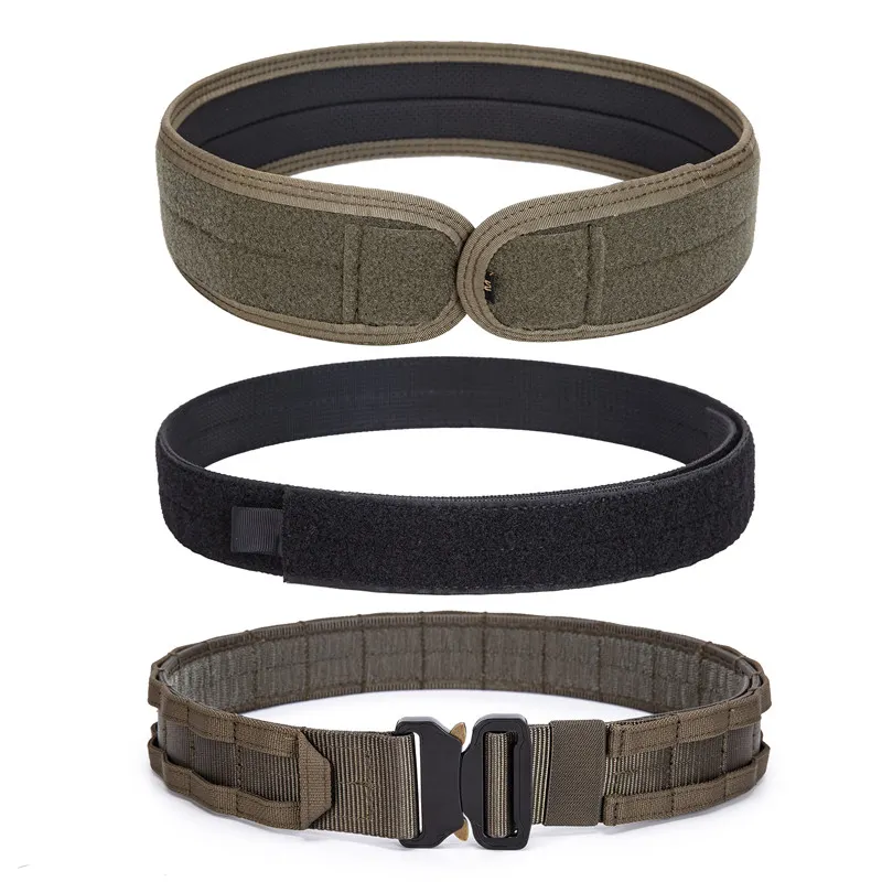 Gafnylon Tactische Riem Taai Webbing Outdoor Multifunctioneel 3 In 1 Molle Systeem Tactische Riemen