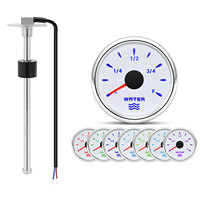 Capteur de niveau de carburant 0-190 Ohm pour bateaux, yachts et voitures, unité de transmission de niveau de liquide pour réservoir de carburant 12V/24V 100mm-400mm