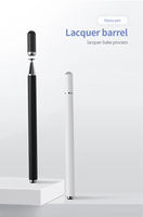 Stylet universel pour écran tactile 1016C élégant avec capuchon magnétique, stylet métallique pour téléphone portable pour tous les appareils