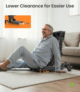 Silla Elevadora Eléctrica Ajustable, Asiento de Transferencia para Ancianos, Ayuda para la Movilidad, Cuidado en el Hogar, Soporte de Enfermería, Asistencia Reclinable Portátil - Product Image 2