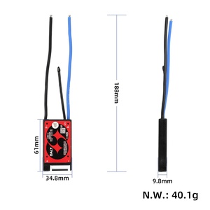 Carte de protection de batterie Li-ion BMS DALY 10S 36V 20A pour trottinette électrique et vélo électrique avec faisceau de câblage intelligent BMS avec fonction Soft - Product Image 2