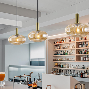 Lampe suspendue <span class=keywords><strong>de</strong></span> restaurant, lampe <span class=keywords><strong>de</strong></span> chevet <span class=keywords><strong>de</strong></span> chambre à coucher, lampe <span class=keywords><strong>de</strong></span> table <span class=keywords><strong>de</strong></span> bar créative à ligne longue, lampe suspendue en verre <span class=keywords><strong>de</strong></span> luxe - Product Image 2