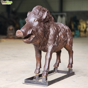 Escultura de cerdo francés de tamaño real Granja o restaurante Decoración Estatua De Cochon En Bronze Taille Réelle - Product Image 6