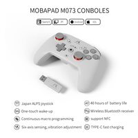 Manette de jeu sans fil MOBAPAD M073 avec moteur de vibration et bouton Turbo - Programmation de macros pour PC Android IOS Steam