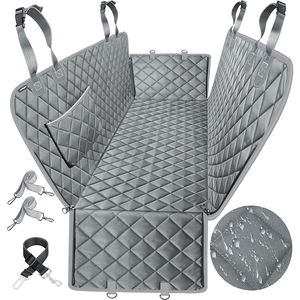 غطاء مقعد سيارة للحيوانات الأليفة مقاوم للماء ، أرجوحة الكلب 600D الثقيلة مقاومة للخدش ، أغطية المقعد الخلفي للحيوانات الأليفة غير قابلة للانزلاق للسيارات والشاحنات وسيارات الدفع الرباعي - Product Image 3