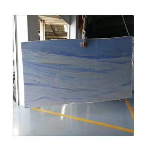 Losas Pulidas de Mármol Azul Macaubas de Lujo, Hechas a Medida para Revestimiento de Paredes - Product Image 3