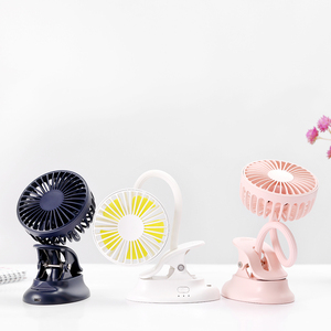 2023 Cute Slient Mini Stroller <strong>Fan</strong> <strong>Usb</strong> Rechargeable <strong>Fan</strong> Mini Handheld Portable Small Flexible <strong>Desk</strong> Clip <strong>Fan</strong> for Office - Product Image 3