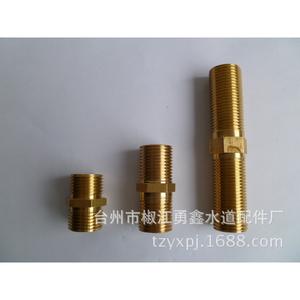 Conector de Extensión de Rosca Externa de 4 Puntos, Totalmente de Cobre, Engrosado, para Conexión Directa de Rosca para Mangueras de Plomería - Product Image 3