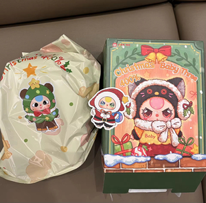 Caja Sorpresa Original de Juguetes Baby Three 400%, Serie Feliz Navidad, Muñecas Kawaii, Juguetes de Peluche, Caja Misteriosa, Modelos Adorables, Regalo de Cumpleaños - Product Image 5