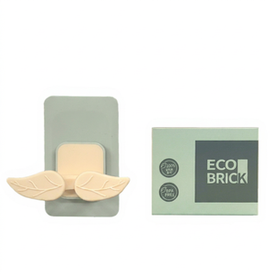 Porte-savon moderne en silicone sans BPA, antidérapant, support pour luffa en forme de feuille, drainant, écologique, pour salle de bain - Product Image 1