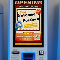 Distributeur de jetons en libre-service pour salles d'arcade, accepteur de billets, paiement mobile par carte NFC, recharge de compte pour parcs d'attractions