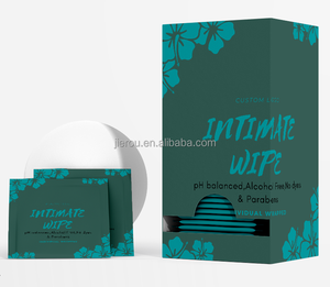 Lingettes nettoyantes douces et féminines personnalisées pour adultes, logo privé, lingettes intimes pour femmes - Product Image 1