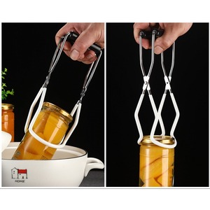 Pinzas para Latas de Acero Inoxidable para Utensilios de <span class=keywords><strong>Cocina</strong></span>, Pinzas Antideslizantes y Antiescaldantes, Pinzas Multifuncionales para Platos, Elevadores de Tazones, Artefactos de <span class=keywords><strong>Cocina</strong></span> - Product Image 6