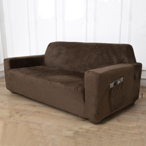 Nuevo estilo sofá funda Minky <span class=keywords><strong>tela</strong></span> elástico Loveseat <span class=keywords><strong>para</strong></span> el sofá - Product Image 2