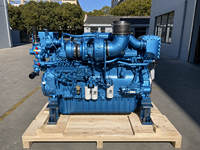 Moteur diesel marin SCDC Weichai série M26 550 ch 6M26C550-18 pour navire d'ingénierie et bateau de pêche au palangrier