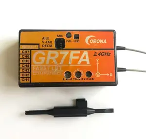 Corona gr7fa 2.4GHz Futaba fasst tương thích RC máy bay trực thăng Receiver