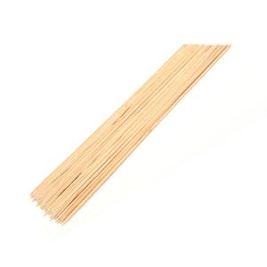 Brochettes de BBQ en bois de 30 cm 25 pièces d'outils d'extérieur de forme longue boîte de finition polie avec logo personnalisé 360 sacs d'emballage pour camping et fête - Product Image 1