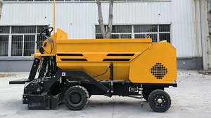 Pavéuse à roues haute durabilité 9,5 kW STPM155C PC12.3 Mini pavéuse à asphalte et béton avec une productivité théorique de 35T/H - Product Image 6