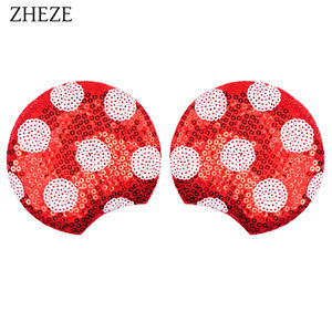 Großhandel DIY-Zubehör 3,5 Zoll Glitzer-Pailletten Mausohren für Kinder Stirnband Mädchen Haarband Hut-Dekoration - Product Image 3