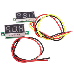 0.28 Inch 0.36 Dc 0-100V 2 Lijn 3 Draad <span class=keywords><strong>Mini</strong></span> Gauge Voltage Meter <span class=keywords><strong>Voltmeter</strong></span> Hoofd Led Display digitale Panel Meter Detector Gereedschappen - Product Image 5