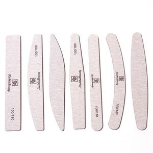 <span class=keywords><strong>Lime</strong></span> à ongles professionnelle 7 pouces, forme demi-lune, diamant, droite, <span class=keywords><strong>banane</strong></span>, ovale, logo personnalisé, outils pour ongles, grain 80/100/120/150/180/240 - Product Image 1