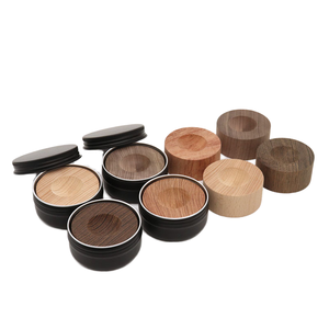 Diffuseur de parfum en bois de hêtre naturel et noyer - Aromatique en boîte métallique - Product Image 1