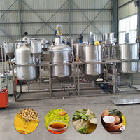 Usine de traitement et de pressage d'huile de palme automatique à grande échelle pour l'huile d'olive et l'huile de soja - Économie d'énergie