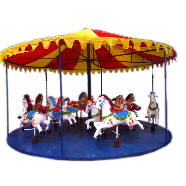 Neues Design Karneval Party Spiele Park Vergnügung spark Fahrten Karussell Pferde im Freien für Kinder