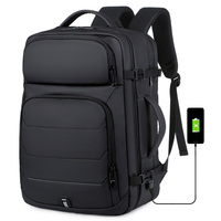 Mochila Expandible para Negocios de 15.6 Pulgadas, Impermeable, con Puerto de Carga USB, Reflectante, para Portátil, con Correa para Equipaje - Logotipo Personalizado