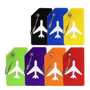 Tùy chỉnh được thiết kế Silicone hành lý thẻ không thấm nước với dây đeo kim loại và đứng kích thước cho đồ chơi & Quà Tặng thiết lập - Product Image 3