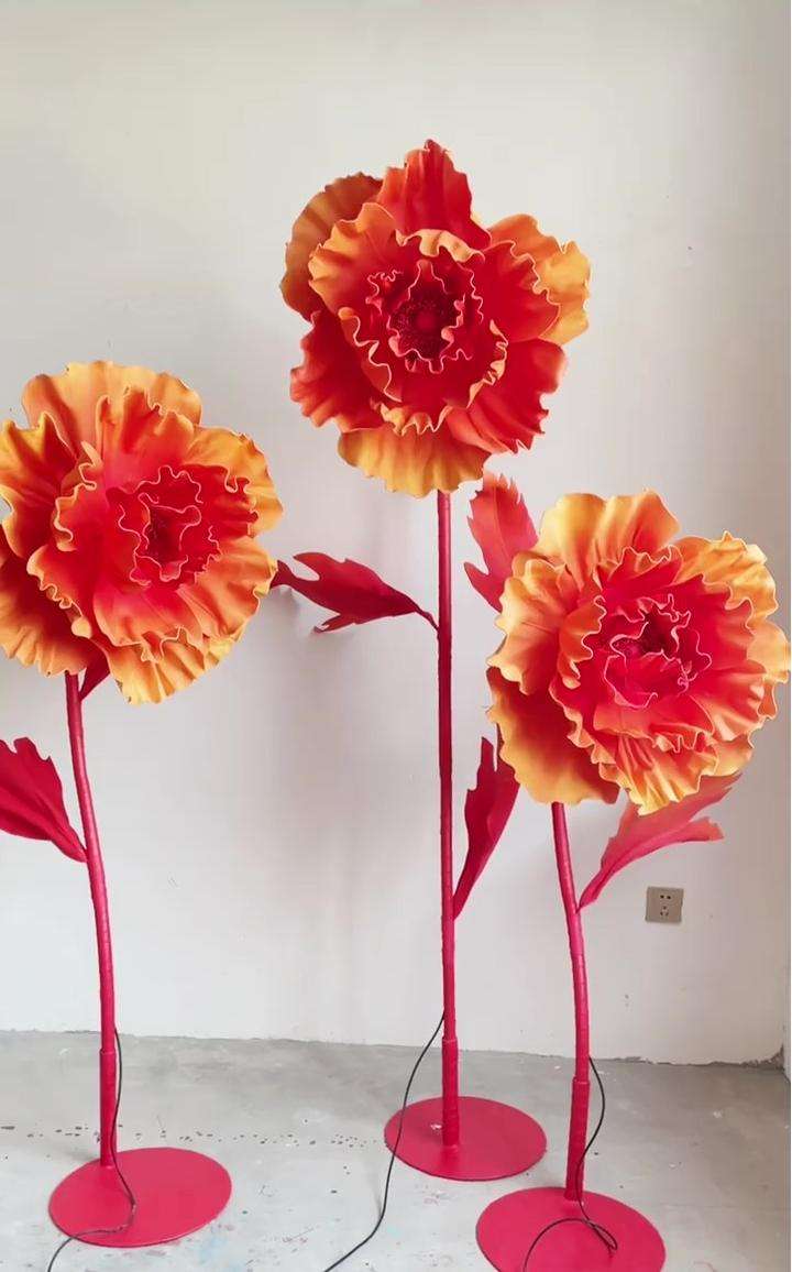 Flor de apertura y cierre automático