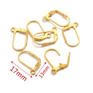 Döngü küpe bulguları bileşenleri aksesuarları ile 316L paslanmaz çelik kanca küpe bulguları - Product Image 5