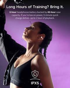 <span class=keywords><strong>A50</strong></span> oreja abierta inalámbrica para auriculares Bluetooth 6,0 5,3G comodidad sin peso 48H tiempo de reproducción 3D auriculares TWS con cancelación de ruido - Product Image 6