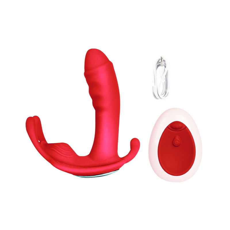 Butterfly Wearable Jump Egg - Red [Remote Control]