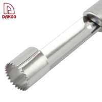 Keuken Gadget Tool Fruit Groente Slicer Zaaimachine Kern Verwijderaar Roestvrij Staal Fruit Boor
