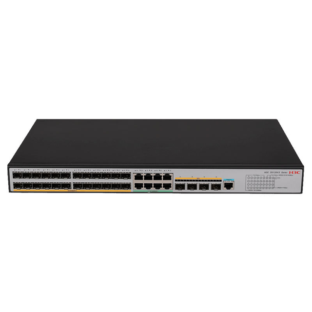 S5570S-36F-EI 24*1G SFP 8*Gigabit RJ45 4*10G SFP+ L3 Managed Switch 688Gbps 120Mpps Enterprise Campus Aggregation Fiber Switch
