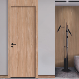 Porte intérieure contemporaine de style américain dans la <span class=keywords><strong>maison</strong></span> bureau hôtel porte en bois de style concis jolie porte en bois massif <span class=keywords><strong>intérieur</strong></span> - Product Image 2
