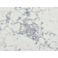 DECHITONG AB9348 Comptoirs d'hôtel de luxe modernes à haute densité et à jointure invisible, îlots de cuisine, dalle de quartz Arabescato, respectueux de l'environnement