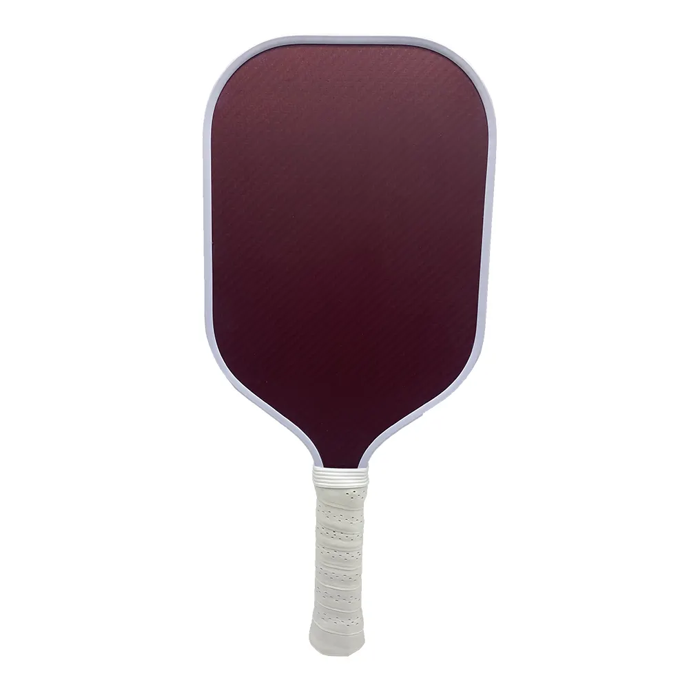 2024 custom kvl fabric pickleball paddle red raw pickleball paddle full kevlar face pickleball paddle