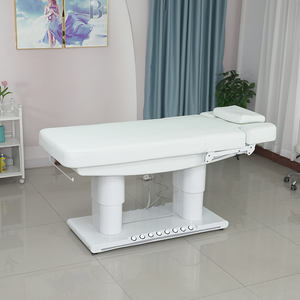 Cama facial de acero inoxidable para salón de belleza, mesa de masaje eléctrica, cosmética, belleza eléctrica, pestañas, Spa, mesa de masaje de pestañas - Product Image 1