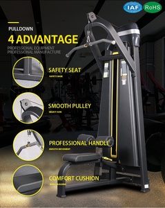 Giá tốt nhất emfitness em013 thương mại trong nhà phòng tập thể dục thiết bị thép Lat pulldown 80kg pin-nạp trọng lượng Stack cho thể hình - Product Image 2