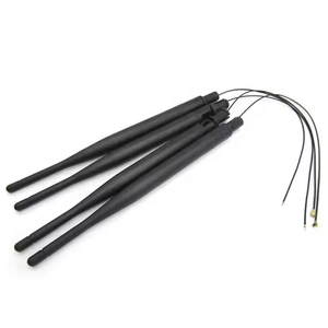 Mạnh mẽ 2.4GHz Wifi tín hiệu Enhancer 5dBi Omni cao su Antenna 1 thế hệ IPX nối dọc cho nhà văn phòng - Product Image 1