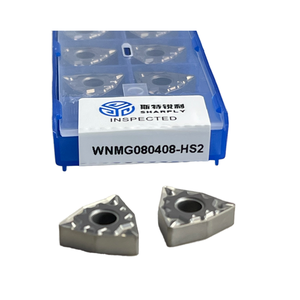 Zhuzhou WNMG080404-HS2 CNC lame <span class=keywords><strong>Double</strong></span> <span class=keywords><strong>face</strong></span> hexagonale en acier tournant Inserts Support personnalisé pour acier inoxydable fonte F - Product Image 4