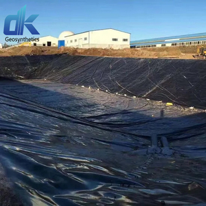 Géomembrane HDPE durable anti-âge 0,1 mm 0,15 mm 0,2 mm, résistante aux UV, pré-soudée pour barrages et réservoirs - Product Image 5