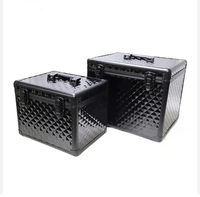 Boîte de rangement en aluminium imperméable pour le toilettage des chevaux, boîte de rangement pour les outils de nettoyage des chevaux et des animaux de compagnie, grande capacité, boîte de transport en aluminium