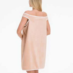 Serviette <span class=keywords><strong>de</strong></span> <span class=keywords><strong>bain</strong></span> en molleton <span class=keywords><strong>de</strong></span> corail pour femme et fille, en microfibre, pour robe <span class=keywords><strong>de</strong></span> <span class=keywords><strong>bain</strong></span> - Product Image 6