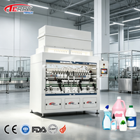Machine à liquides chimiques certifiée CE, durable et anticorrosion, pour l'emballage de liquides visqueux (gel, plastique et verre) 50-5000 ml