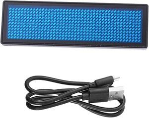 Targhetta LED Programmabile USB Ricaricabile per Personale di Ristoranti, Display a Scorrimento Dinamico con Attacco Magnetico Personalizzabile - Product Image 2